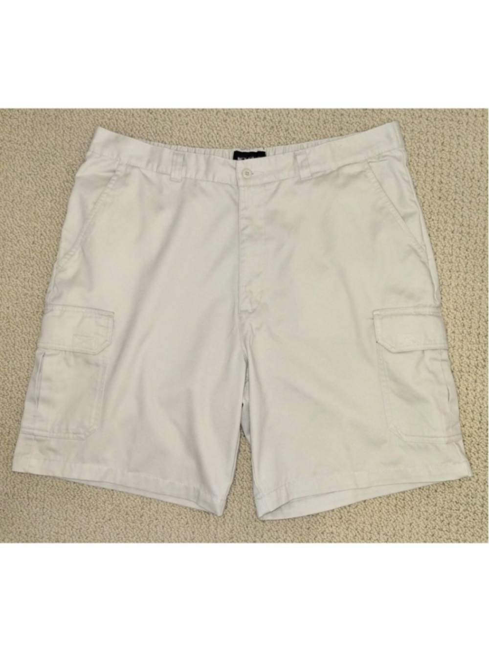 Men's Puritan Beige Cargo Shorts (Waist 38)